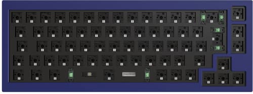 Keychron Q2 Knob Barebone Navy Blue Langallinen Pohjoismaat Sininen Näppäimistö