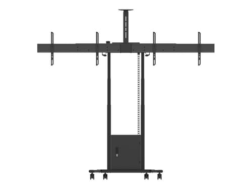 Multibrackets M Motorized Floorstand 2 Lcd 120kg Musta