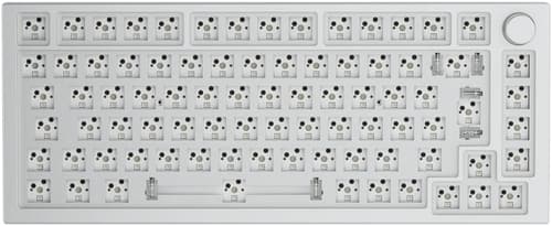 Glorious Gmmk Pro 75% Barebone Iso Langallinen, Usb-c Valkoinen Näppäimistö