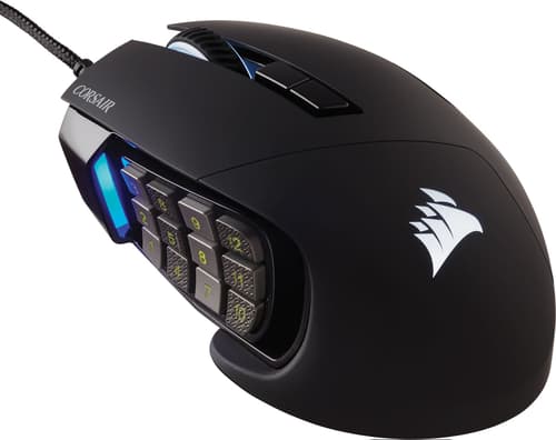 Corsair Scimitar Elite Rgb 18000 Dpi Langallinen 18,000dpi Hiiri Musta