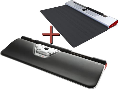 Contour Design Rollermouse Red Plus Wireless & Red Mobile Kit Langaton 2,800dpi Musta
