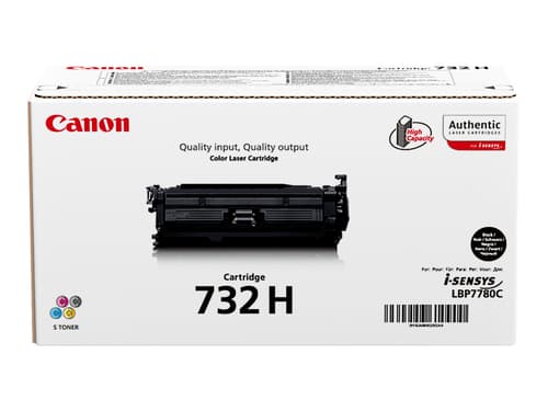 Canon Värikasetti Musta 732h 12k - Lbp7780cx