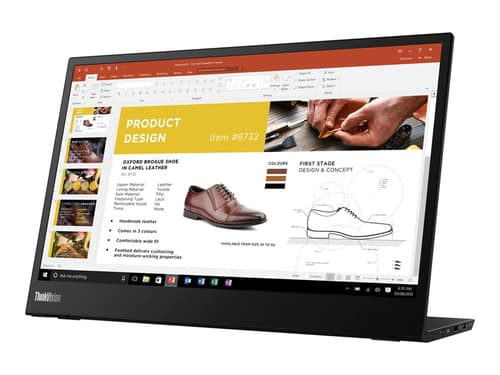 Lenovo Thinkvision M14 14" Fhd Ips 16:9 1920 X 1080