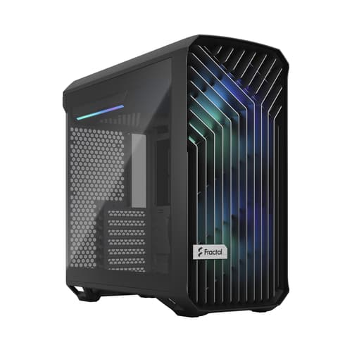 Fractal Design Torrent Compact Black Rgb Light Tint Glass Musta