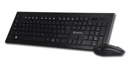 Voxicon Wireless Business Keyboard And Mouse 220wl Pohjoismaat Näppäimistö- Ja Hiiri -pakkaus