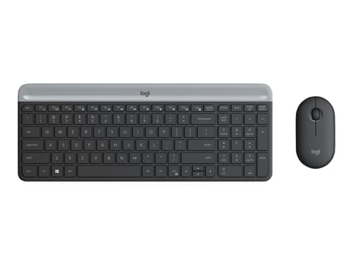 Logitech Slim Wireless Combo Mk470 Pohjoismaat Näppäimistö- Ja Hiiri -pakkaus