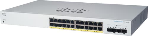 Cisco Cbs220 24g 4sfp Poe 382w Smart Switch