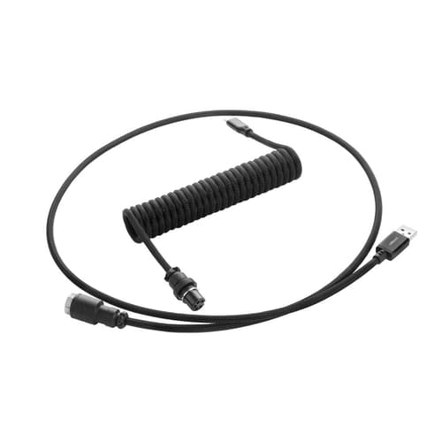 Cablemod Pro Coiled Cable - Midnight Black 1.5m 24-nastainen Usb-c Uros 4 Nastan Usb- A Uros