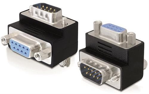 Delock Sarjasovitin 9-nastainen D-sub (db-9) Uros 9-nastainen D-sub (db-9) Naaras