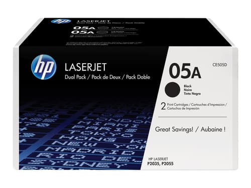 Hp Värikasetti Musta - Lj P2033/p2035/p2036/p2037/p2055 2-pack