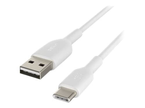 Belkin Usb-a To Usb-c Cable 0.15m Valkoinen