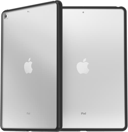 Otterbox React Series Ipad 7th Gen (2019), Ipad 8th Gen (2020), Ipad 9th Gen (2021) Kirkas, Musta