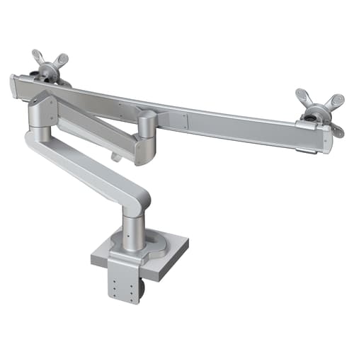 Kondator Monitor Arm Stockholm Heavy Duty Duo-bar Silver