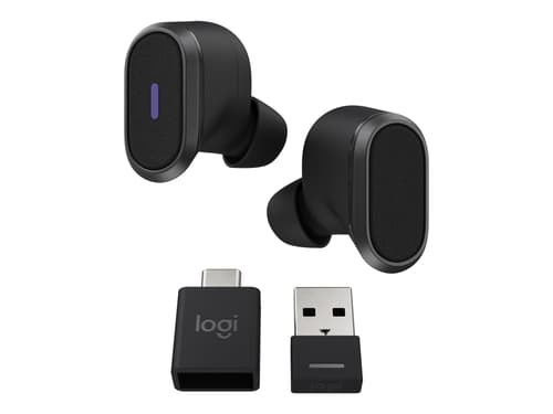 Logitech Zone True Wireless Täysin Langattomat Kuulokkeet Stereo Musta