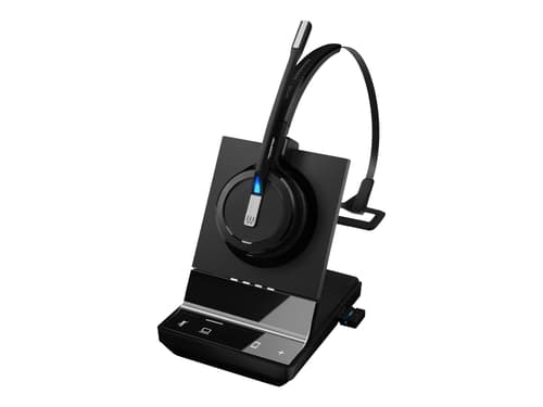 Epos Impact Sdw5014 - Wireless Dect Triple Wearstyle Kuuloke + Mikrofoni Skype For Businessille Mono Musta