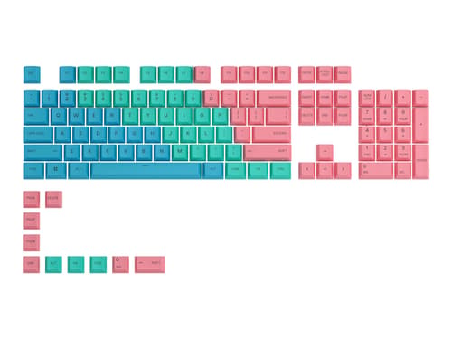 Glorious Gpbt Keycaps Iso Nordic-layout Pastel Keycap Set