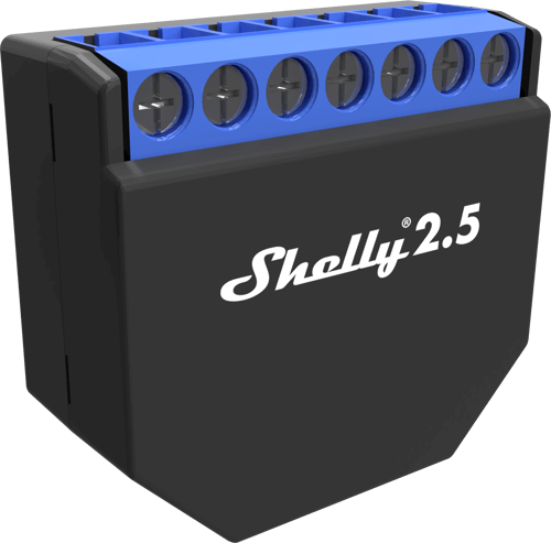 Shelly 2.5 Wifi 2-channel Automation Switch