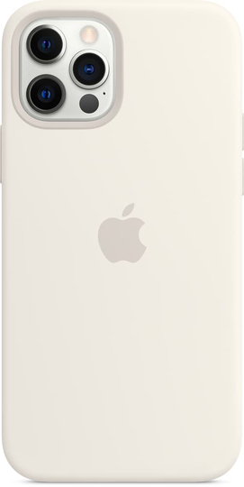 Apple Silicon Case With Magsafe Iphone 12, Iphone 12 Pro Valkoinen