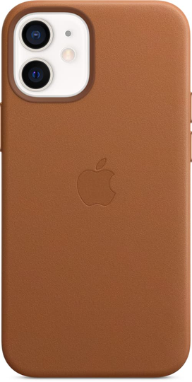 Apple Leather Case With Magsafe Iphone 12 Mini Saddle Brown