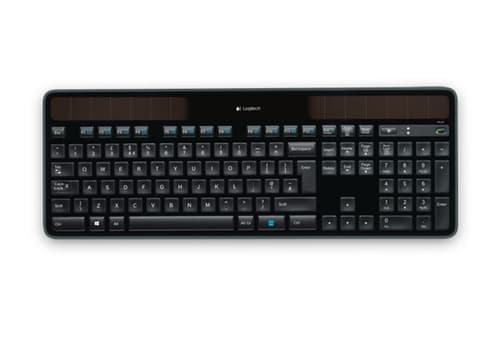Logitech Wireless Solar K750 Uk Layout Langaton, 2.4 Ghz Iso-britannia Näppäimistö