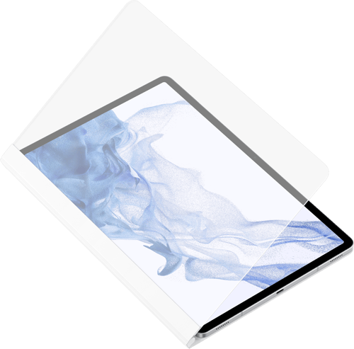 Samsung Note View Cover Samsung Galaxy Tab S7+, Samsung Galaxy Tab S8+ Valkoinen