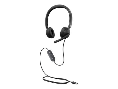 Microsoft Modern Usb Business Kuuloke + Mikrofoni Usb Microsoft Teamsille Stereo Musta
