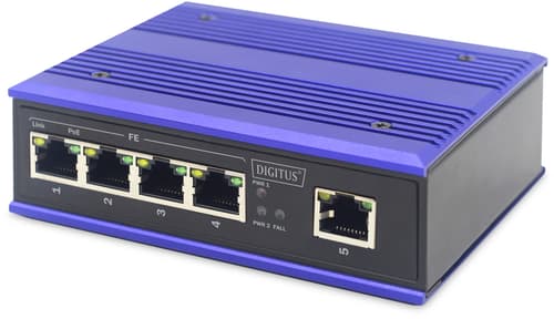 Digitus 4-port Industrial Poe Switch