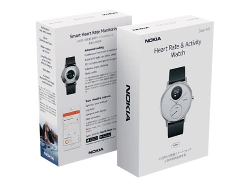 Nokia Steel Hr 36mm - White Aktiivisuusranneke
