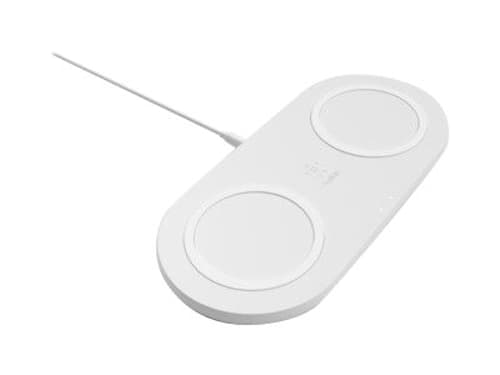 Belkin Dual Wireless Charging Pad 2x10w Valkoinen