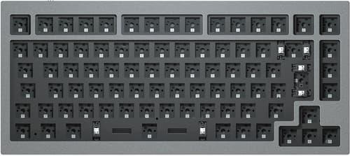 Keychron Q1 Barebone Space Grey Langallinen Pohjoismaat Harmaa Näppäimistö