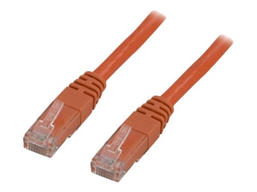Deltaco Tp-603-or Rj-45 Rj-45 Cat 6 0.3m Oranssi