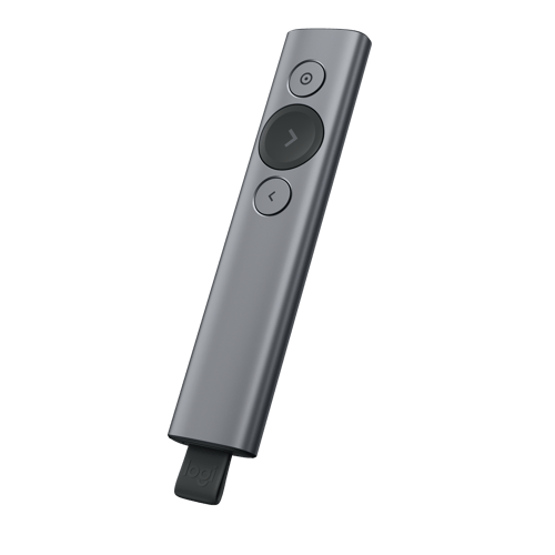 Logitech Spotlight Presentation Remote - Slate Harmaa