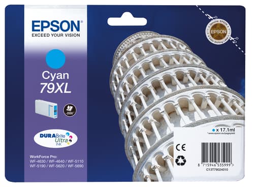 Epson Muste Syaani 2k 79xl - Wf-4630dwf