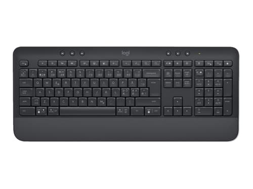 Logitech Signature K650 Langaton, Bluetooth Le Pohjoismaat Musta Näppäimistö