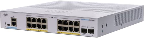 Cisco Cbs350 16g 4sfp Poe 240w Managed Switch