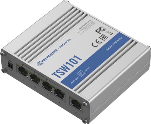 Teltonika Tsw101 Unmanaged Automotive Poe+ 60w Switch