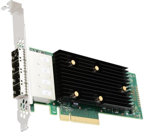 Lsi Sas 9400-16e 4x Mini-sas Hd Pcie X8 Controller Card Pcie 3.1 X8 Lsi