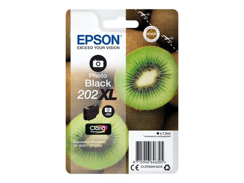 Epson Muste Kuva Musta 7.9ml 202xl - Xp-6000/xp-6005