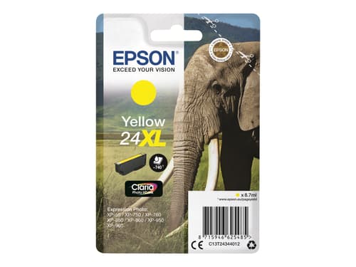 Epson Muste Keltainen 24xl - Xp-750/xp-850/xp-950