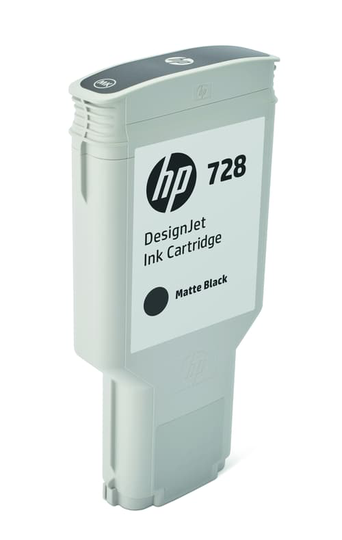 Hp Muste Matta Musta 728 300ml - Dj T730