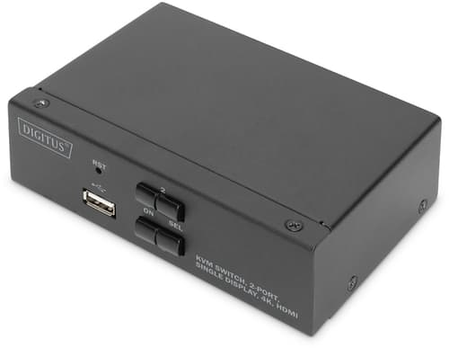 Digitus 2-porttinen 4k Hdmi Kvm -kytkin
