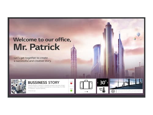 Lg 43uh5f-h 43" 4k Uhd Musta 43" 500cd/m² 4k Uhd (2160p) 16:9