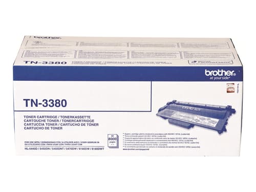 Brother Värikasetti Musta Tn-3380 8k - Hl-5450dn