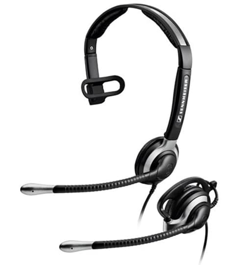 Sennheiser Cc 530 Kuuloke + Mikrofoni Mono Musta