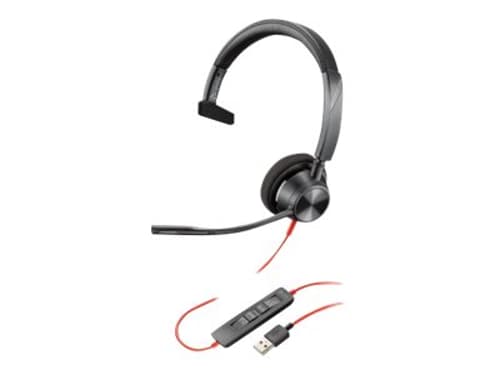 Poly Poly Blackwire 3310 Usb A Kuuloke + Mikrofoni Usb-a Mono Musta