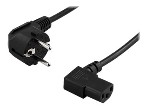 Deltaco Del-109b 0.2m Power Cee 7/7 Uros Power Iec 60320 C13