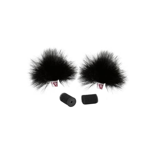Rycote Ristretto Windjammer Lavalier, Pair