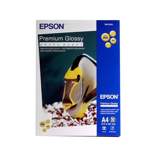 Epson Paperi Photo Premium Glossy A4, 50 Arkkia, 255 G