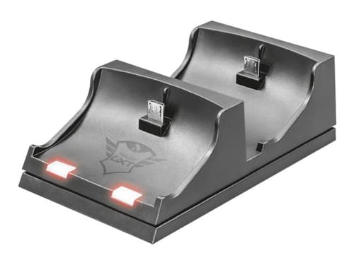 Trust Gxt 235 Duo Charging Dock Musta