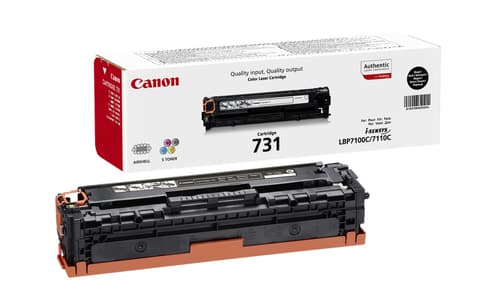Canon Värikasetti Musta 731 1,4k - Lpb-7100cn